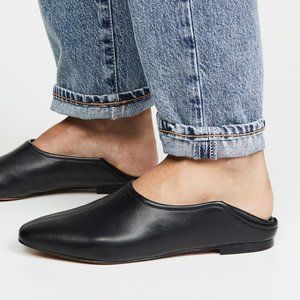 VINCE Branine Ballet Loafer Flats in Black